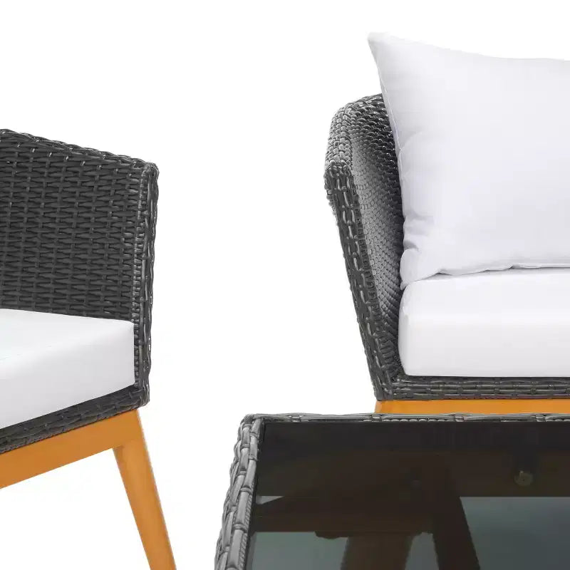 Malsor 4 Piece Living Set - Indoor/Outdoor - PAT7529 - Safavieh