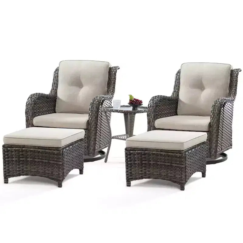 UPTIOT 5-Piece Seating Group with Cushions