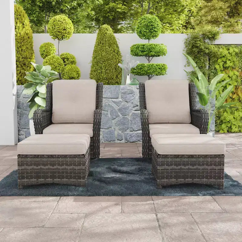 UPTIOT 5-Piece Seating Group with Cushions
