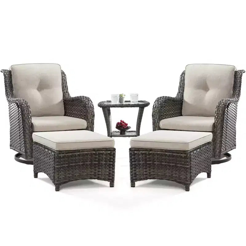 UPTIOT 5-Piece Seating Group with Cushions