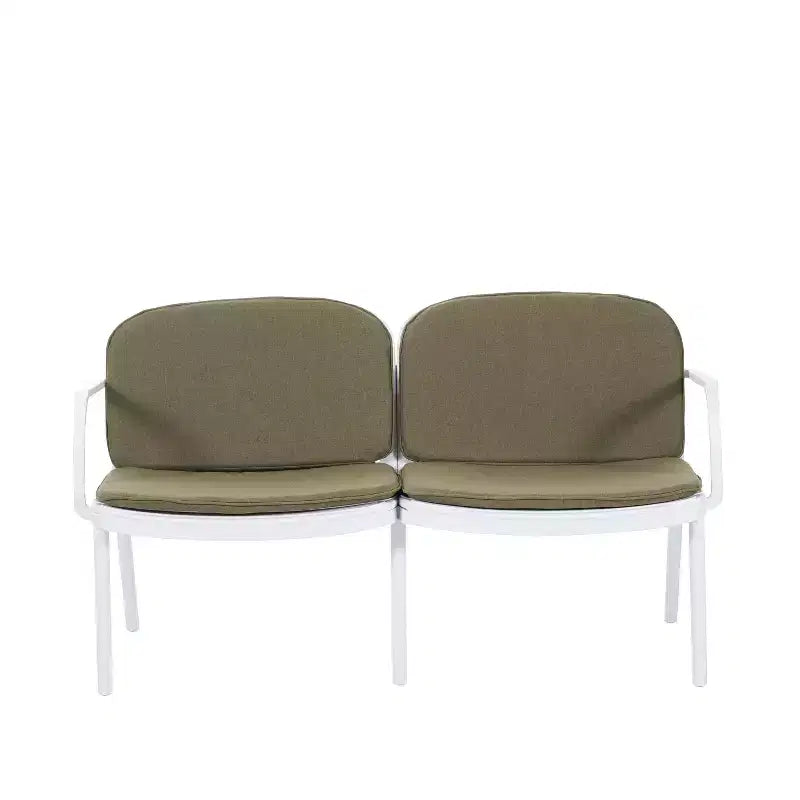 Christopher Knight Home Gunda Outdoor Modern 3 Pieces Polypropylene Upholstered Loveseat and Chair Set