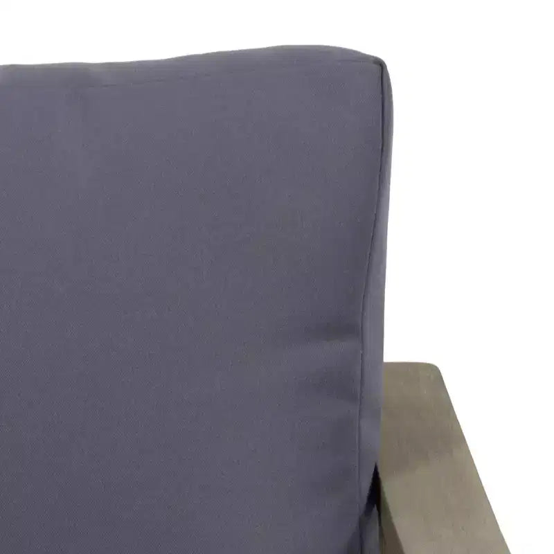 Christopher Knight Home Samwell Outdoor Acacia Wood 4 Seater Chat Set with Water Resistant Cushions
