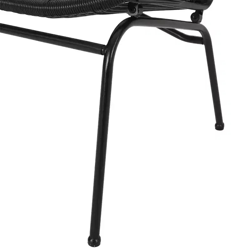 Christopher Knight Home Paoha Outdoor 3 Piece Woven Chat Set with Iron Frame (Table Not Included)