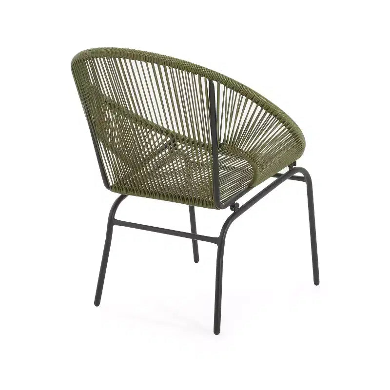 Christopher Knight Home Paoha Outdoor 3 Piece Woven Chat Set with Iron Frame (Table Not Included)
