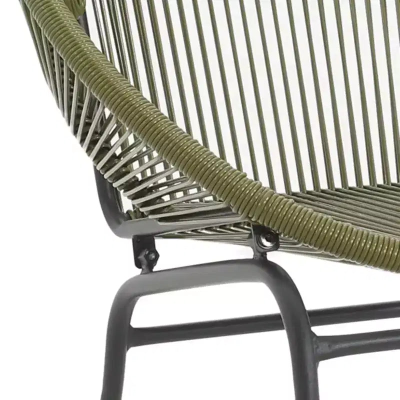 Christopher Knight Home Paoha Outdoor 3 Piece Woven Chat Set with Iron Frame (Table Not Included)