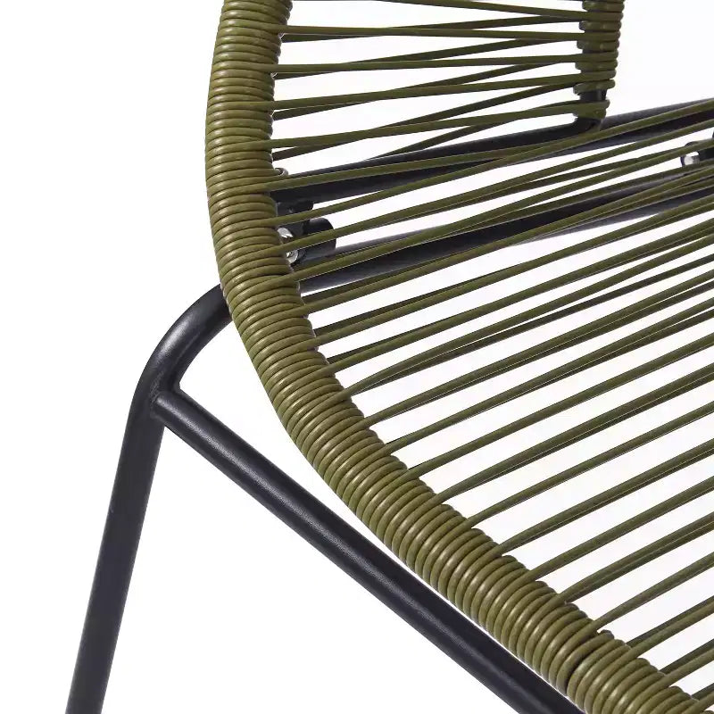 Christopher Knight Home Paoha Outdoor 3 Piece Woven Chat Set with Iron Frame (Table Not Included)
