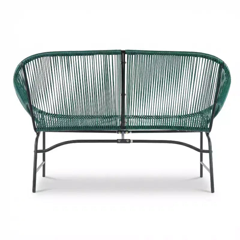Christopher Knight Home Paoha Outdoor 3 Piece Woven Chat Set with Iron Frame (Table Not Included)