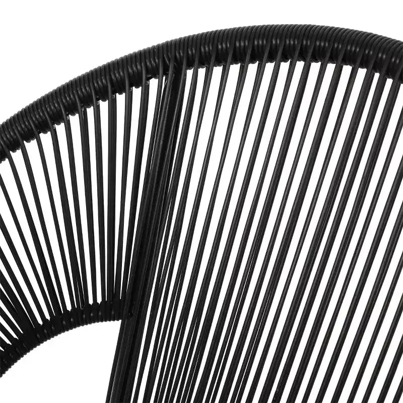 Christopher Knight Home Paoha Outdoor 3 Piece Woven Chat Set with Iron Frame (Table Not Included)