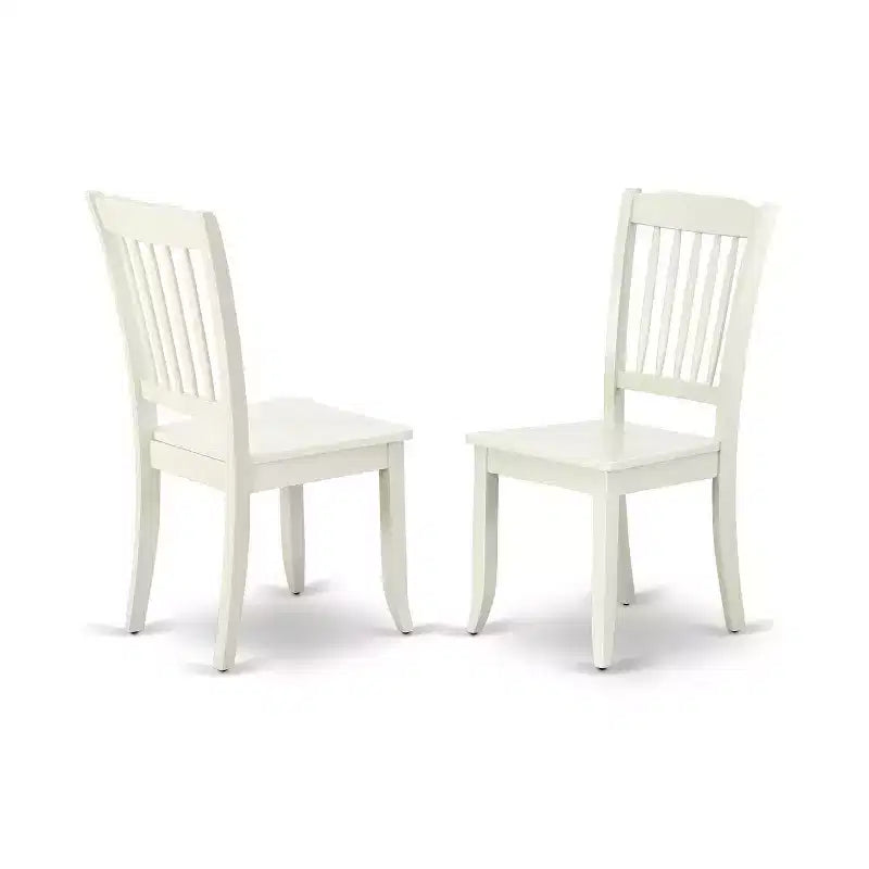 Round Dining Table Set 3pc 20-42 Table w/ Drop Leaves & 2 Chairs - Kitchen Dining Room
