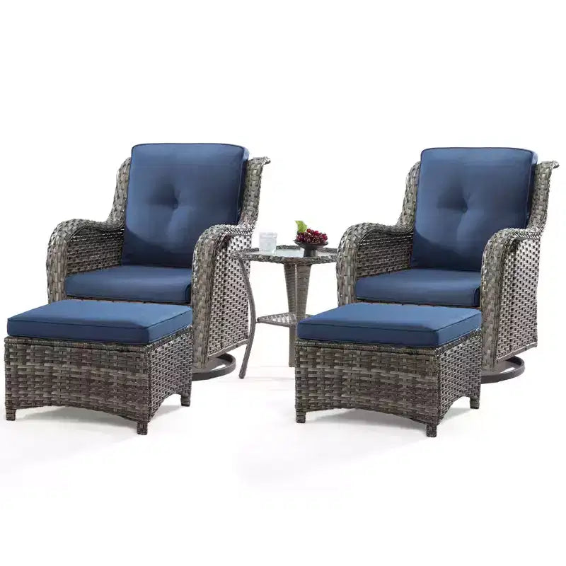 UPTIOT Osage 5-Piece Seating Group with Cushions