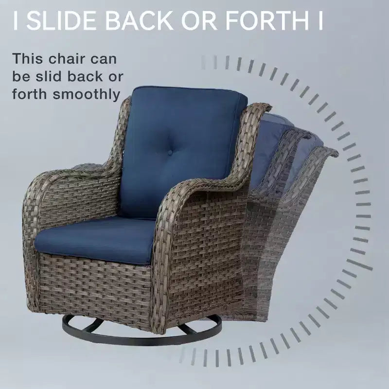 UPTIOT Osage 5-Piece Seating Group with Cushions