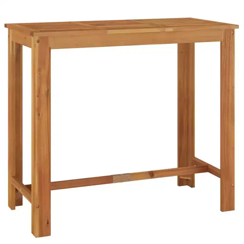 vidaXL Patio Bar Set - Solid Wood & Poly Rattan in Various Colors