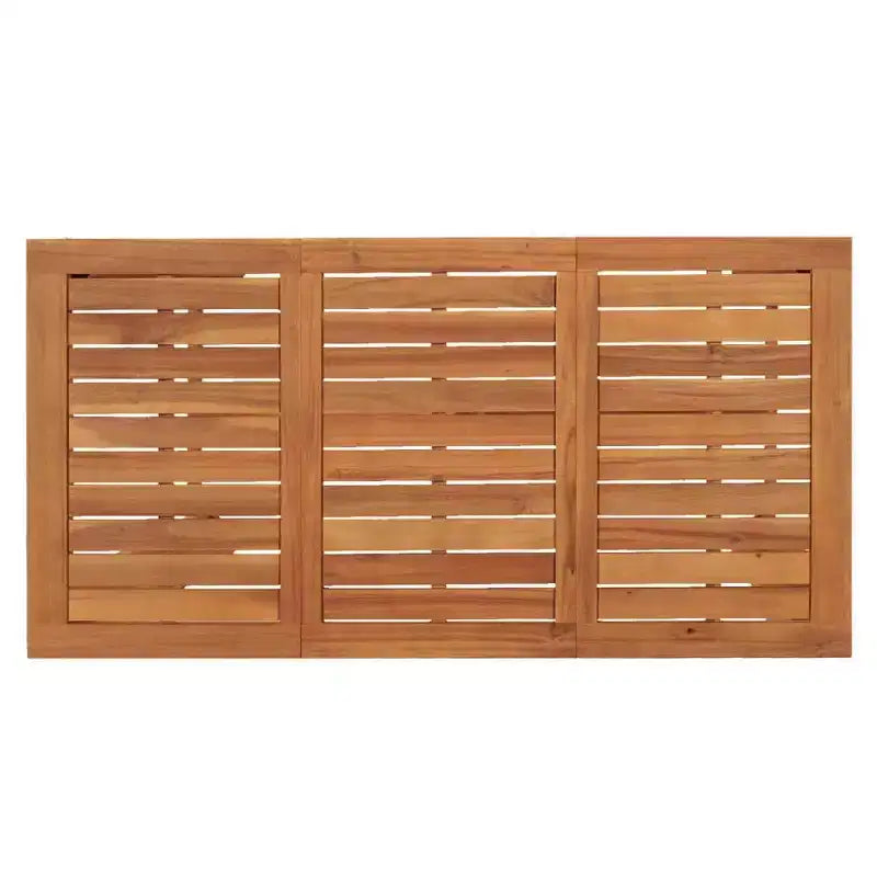 vidaXL Garden Bar Set with Solid Acacia and Poly Rattan