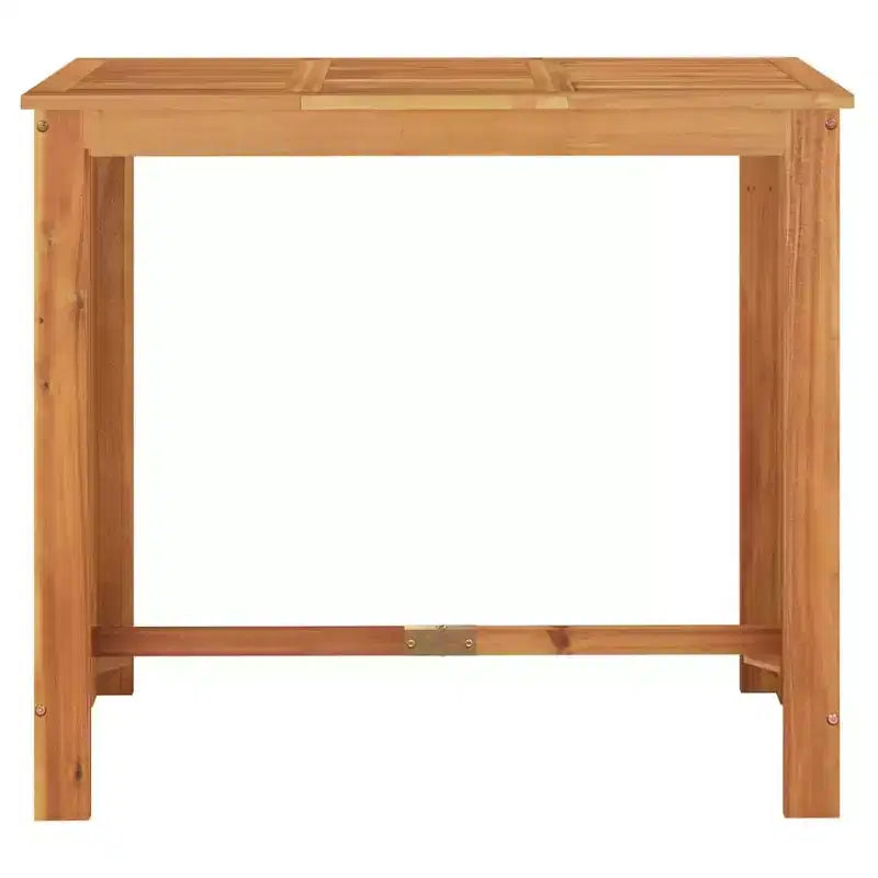 vidaXL Garden Bar Set with Solid Acacia and Poly Rattan