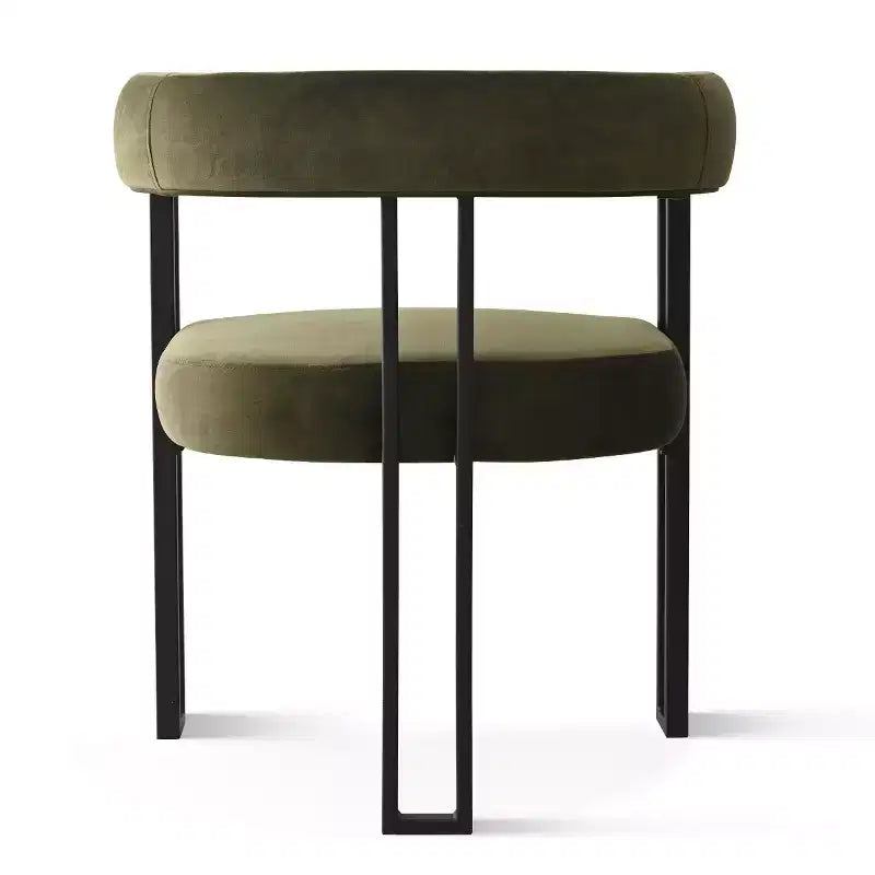 47-83 Extendable Dining Table Set for 4, Black Table and 4 Upholstered Velvet Dining Chairs with Metal Legs, Modern Style-Panipeachy