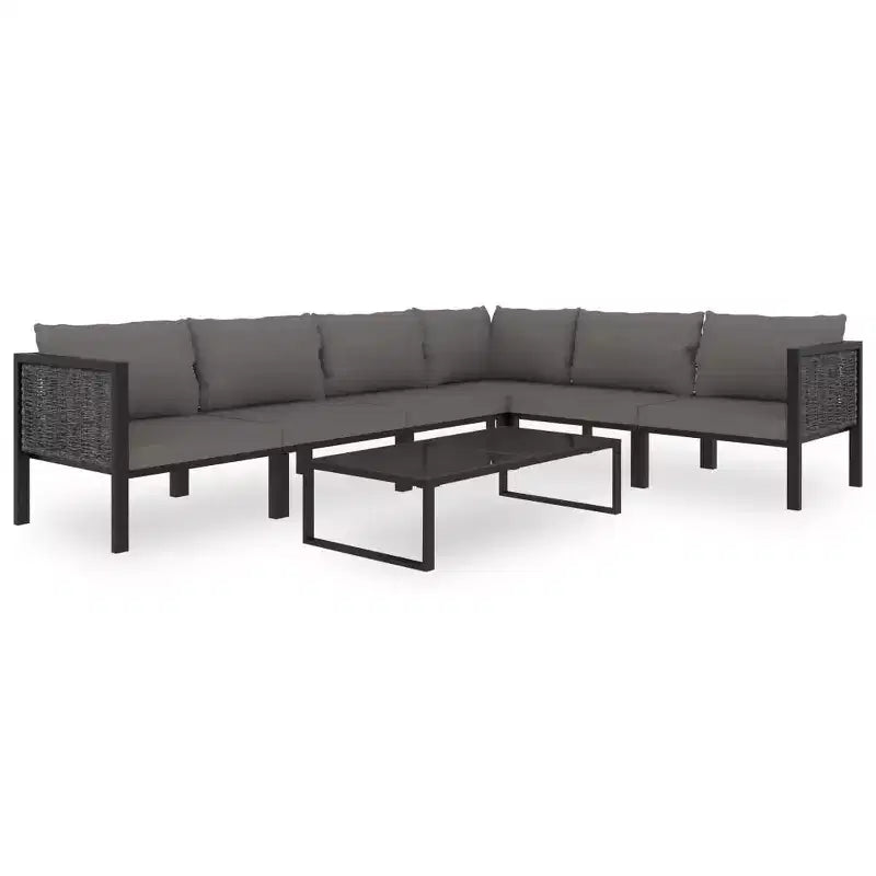 vidaXL Garden Lounge Set Anthracite