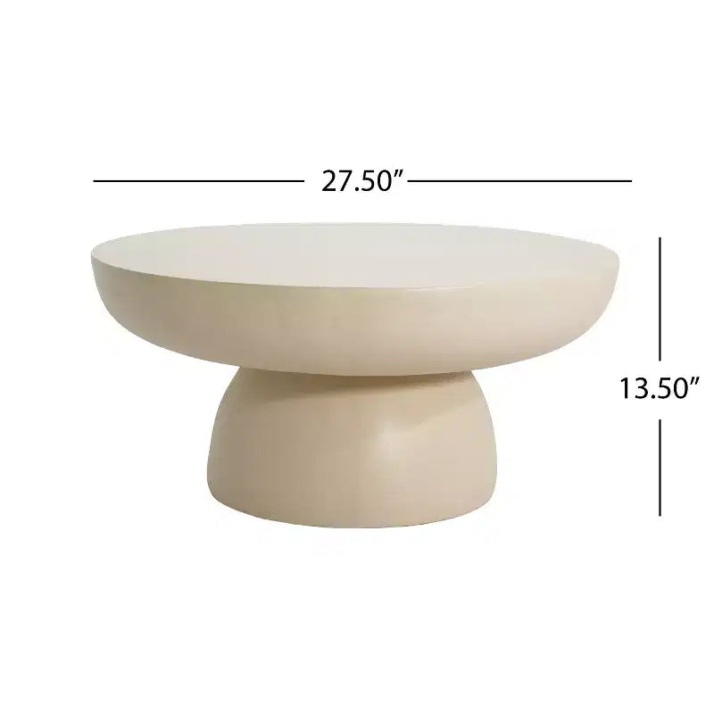 Christopher Knight Home Kara 4 Piece Patio Acacia Wood Chat Set with Lightweight Concrete Table
