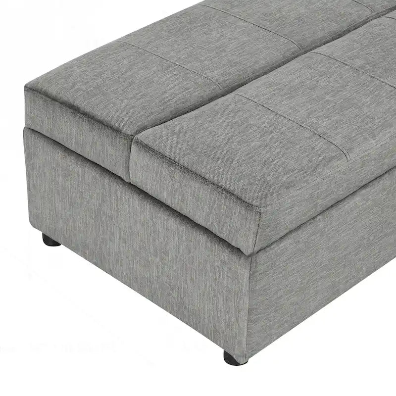Lit ottoman pliant polyvalent pour un hébergement confortable