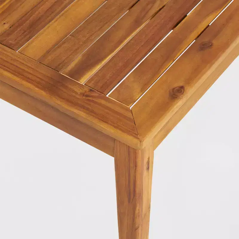 Grenada 2pc Acacia Wood Patio Chat Set - Christopher Knight Home