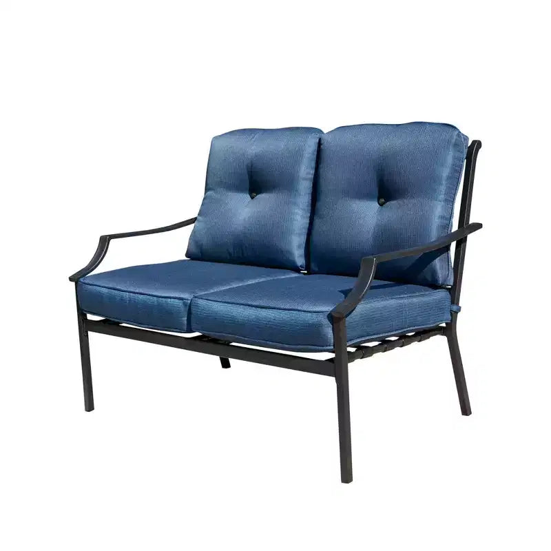 Patio Festival 4pc Steel Patio Conversation Set