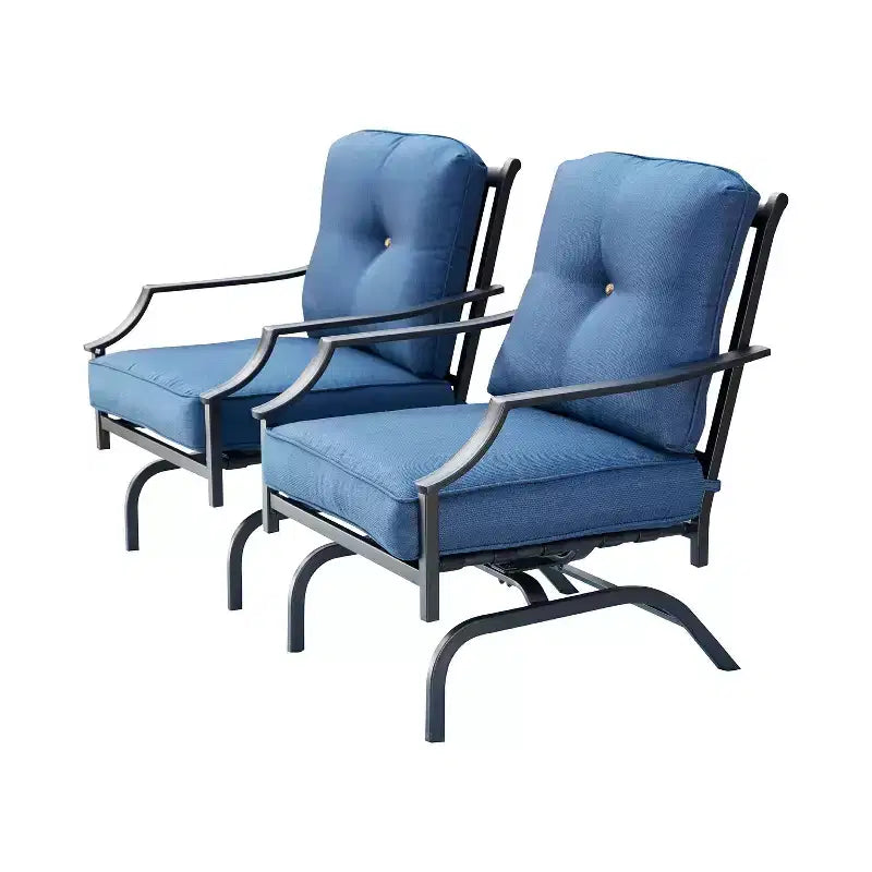 Patio Festival 4pc Steel Patio Conversation Set