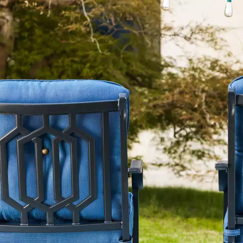 Patio Festival 4pc Steel Patio Conversation Set