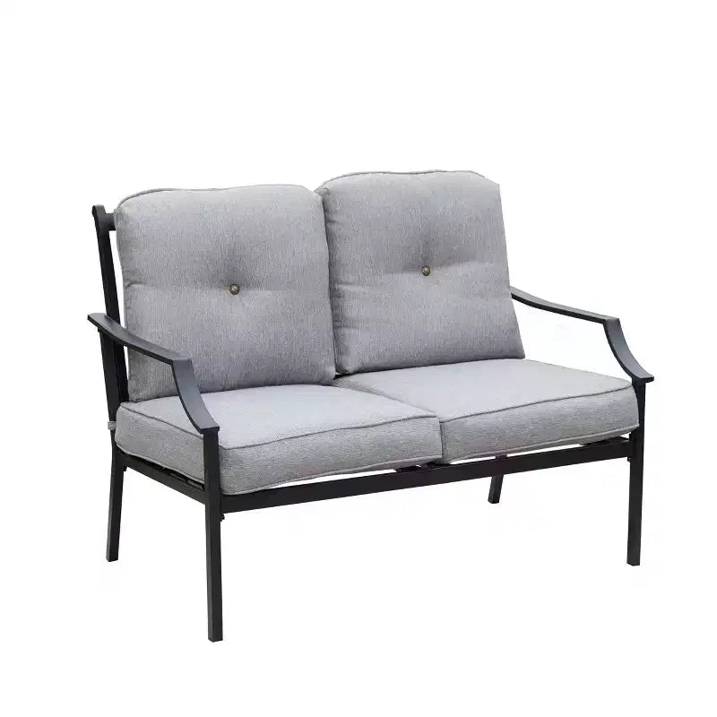 Patio Festival 4pc Steel Patio Conversation Set