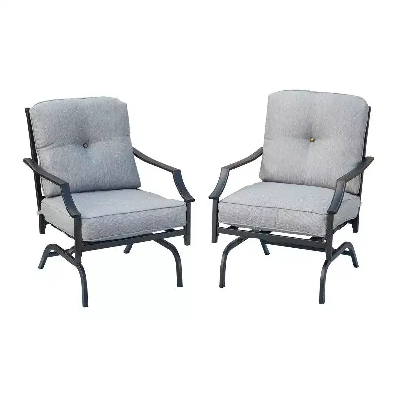Patio Festival 4pc Steel Patio Conversation Set