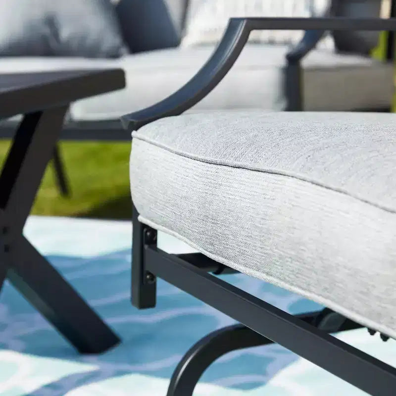 Patio Festival 4pc Steel Patio Conversation Set