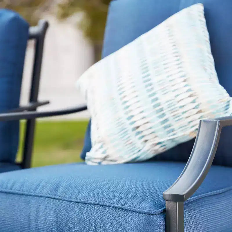 Patio Festival 4pc Steel Patio Conversation Set