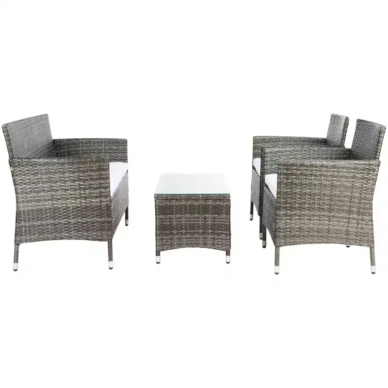 Bandele 4 Piece Living Set - Indoor/Outdoor - PAT7506 - Safavieh