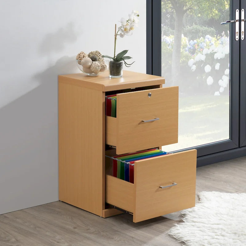 Classeur vertical Alpine pour bureau à domicile - Cadre métallique, rangement de documents format lettre/légal