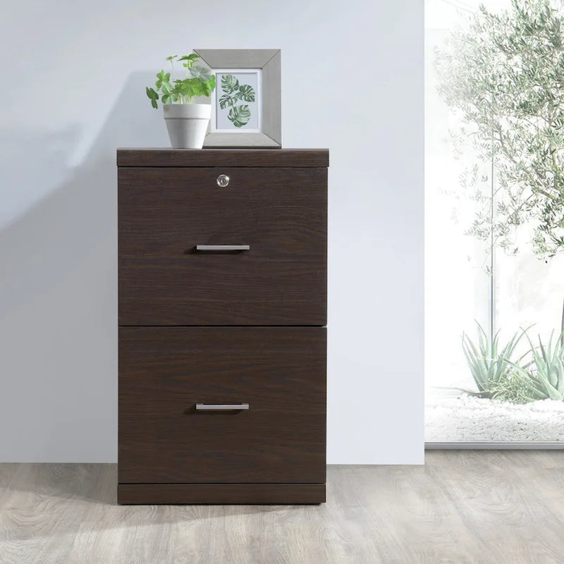 Classeur vertical Alpine pour bureau à domicile - Cadre métallique, rangement de documents format lettre/légal
