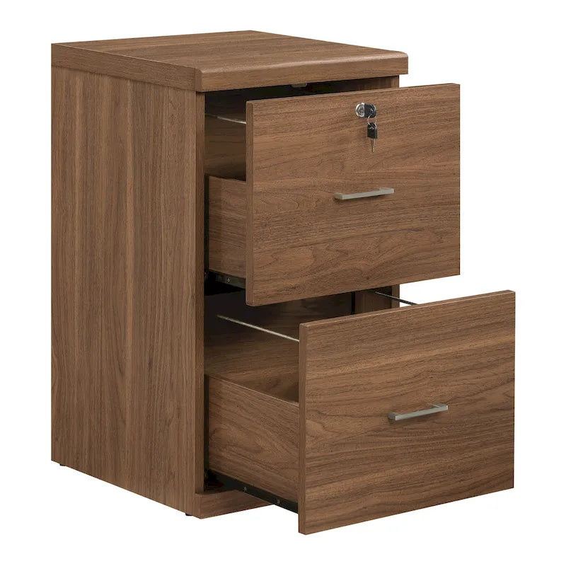 Classeur vertical Alpine pour bureau à domicile - Cadre métallique, rangement de documents format lettre/légal