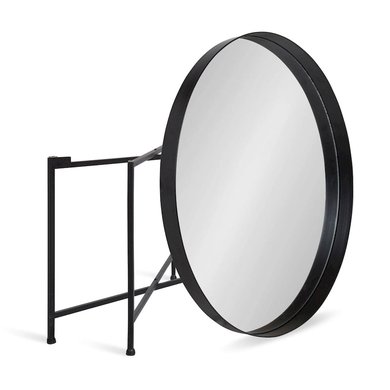 Table Basse Ronde Métal avec Structure Robuste en Fer – Table d'Appoint Moderne Minimaliste pour Salon, 71 cm
