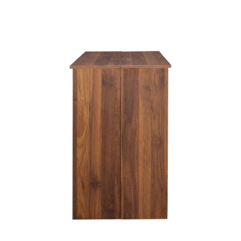 Console-table à manger rectangulaire multifonctionnelle extensible pour 4 à 8 personnes