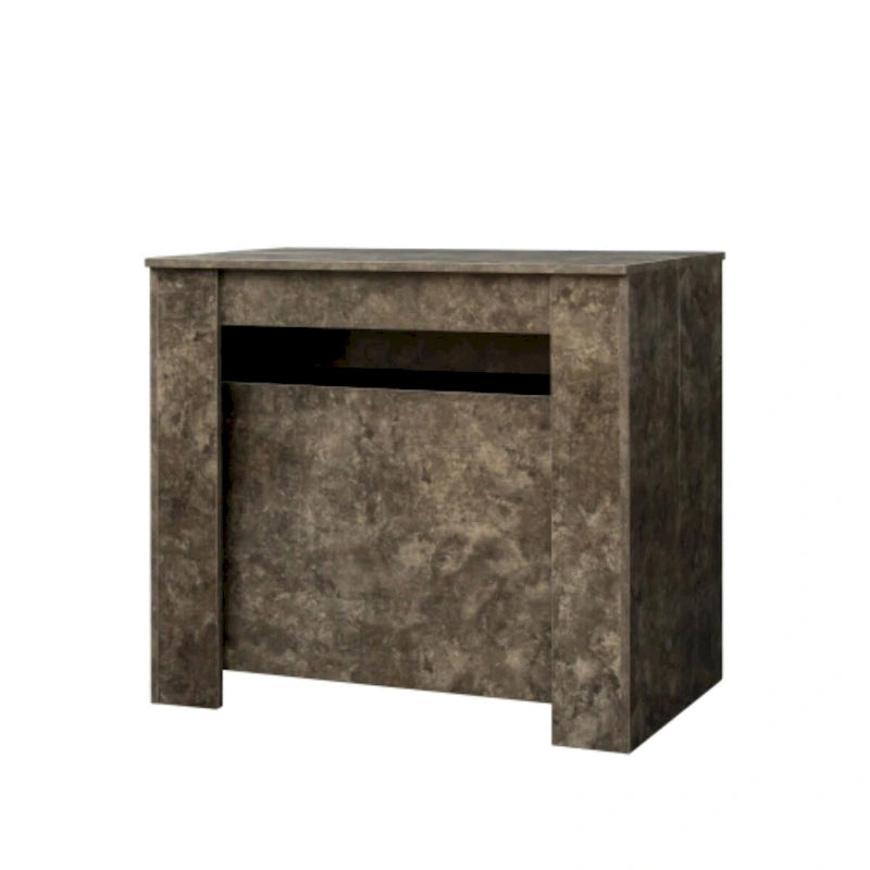Console-table à manger rectangulaire multifonctionnelle extensible pour 4 à 8 personnes