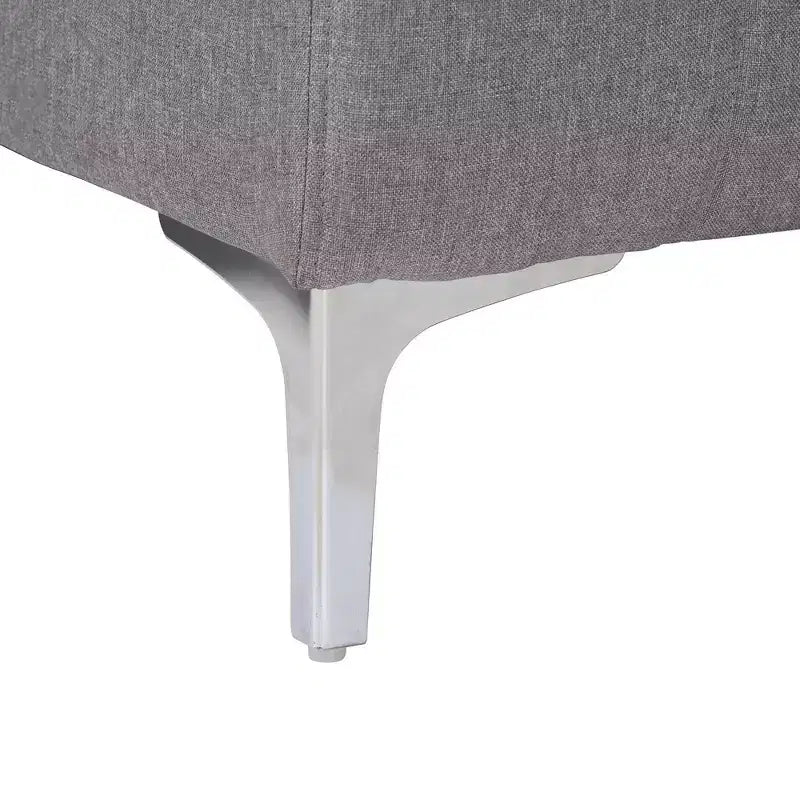 Baxton Studio Lanoma Fabric Upholstered Convertible Sleeper Sofa