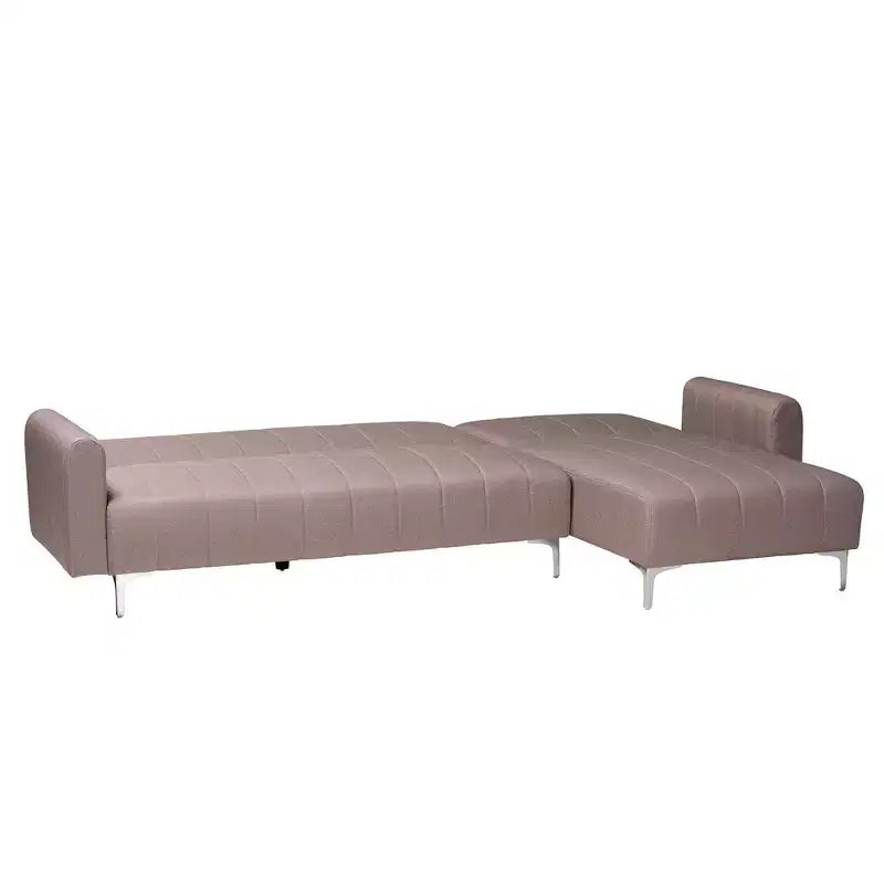 Baxton Studio Lanoma Fabric Upholstered Convertible Sleeper Sofa