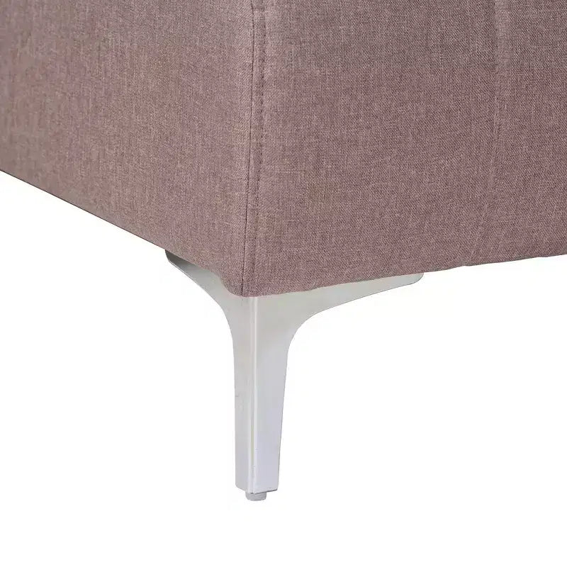 Baxton Studio Lanoma Fabric Upholstered Convertible Sleeper Sofa