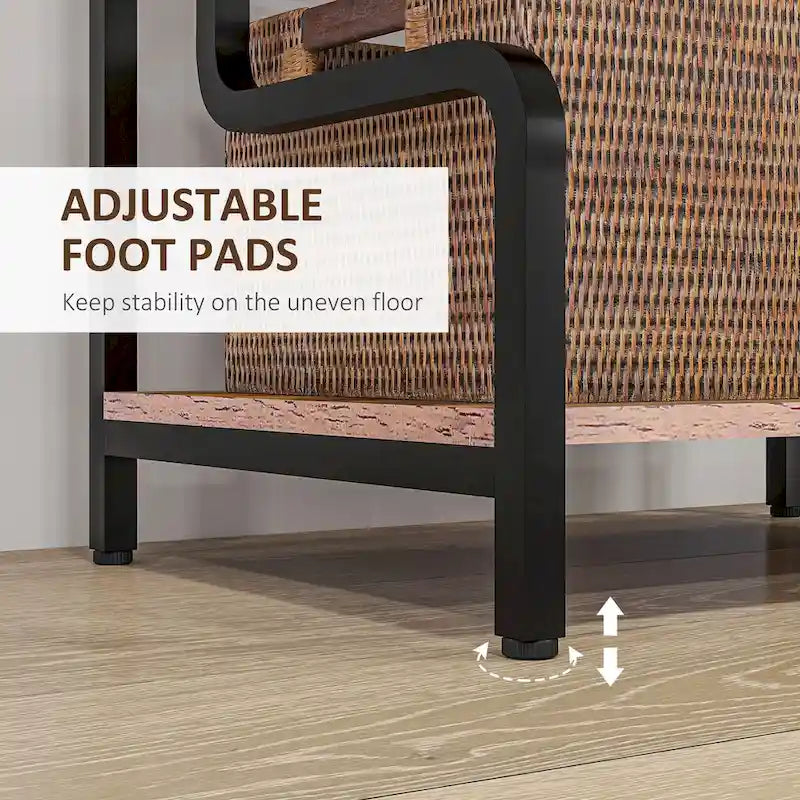 Meuble d'imprimante à 3 niveaux avec rangement, table d'imprimante industrielle en métal pour bureau à domicile, étagère de rangement polyvalente